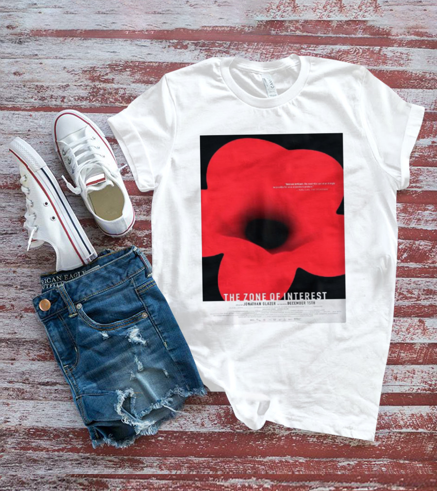 The Zone Of Interest Jonathan Glazer December 15th Red Flower T-Shirt