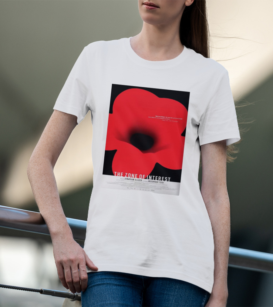 The Zone Of Interest Jonathan Glazer December 15th Red Flower T-Shirt
