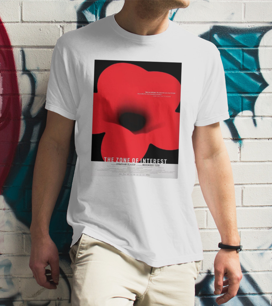 The Zone Of Interest Jonathan Glazer December 15th Red Flower T-Shirt