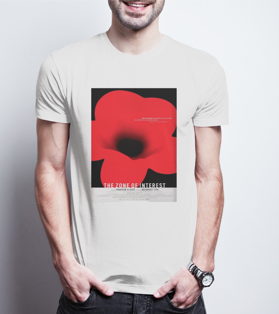 The Zone Of Interest Jonathan Glazer December 15th Red Flower T-Shirt