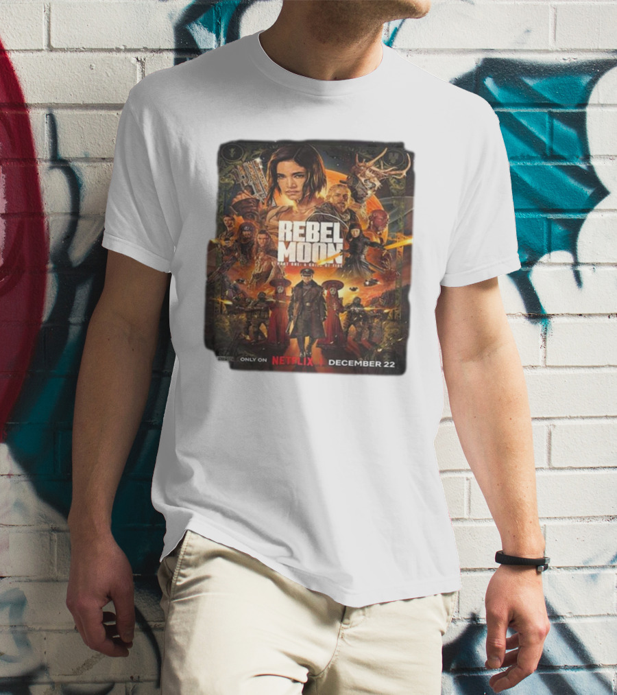 Rebel Moon Part One A Child Of Fire Netflix December 22 T-Shirt