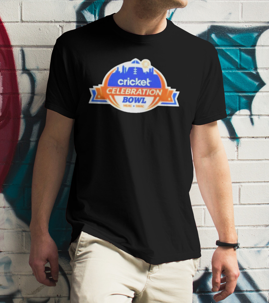 Cricket Celebration Bowl MEAC SWAC 2023-2024 College Football Bowl Season T-Shirt