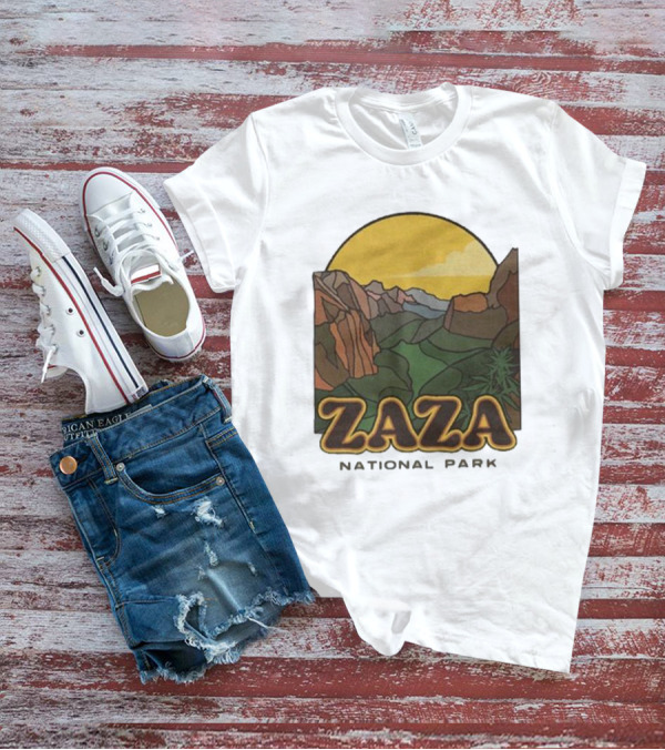 Fourtwenty Zaza National Park Scenic Wilderness Vista T-Shirt