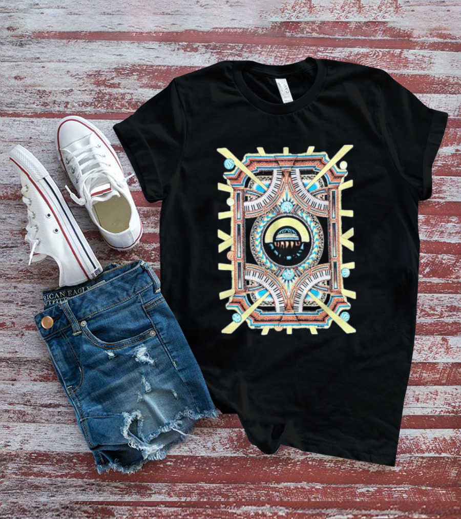 Holly Bowling Tour Piano Mandala Symmetry T-Shirt
