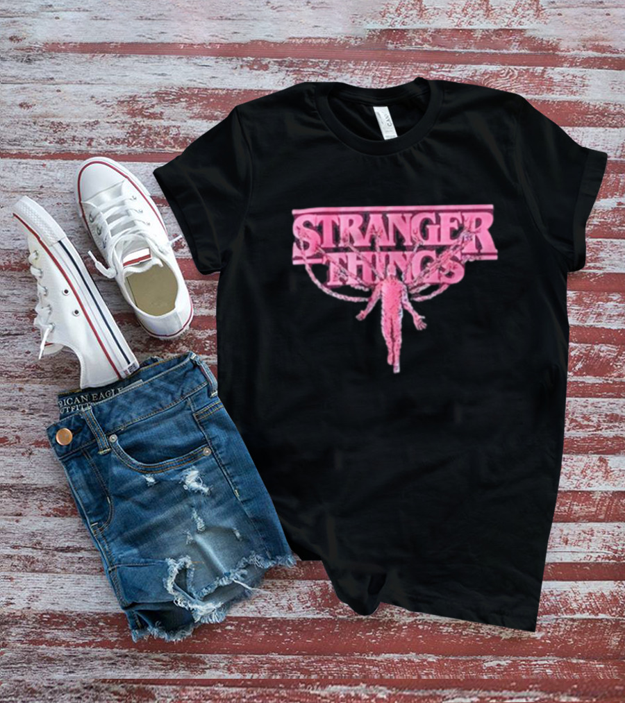 Stranger Things Vecna Pink Tentacles T-Shirt