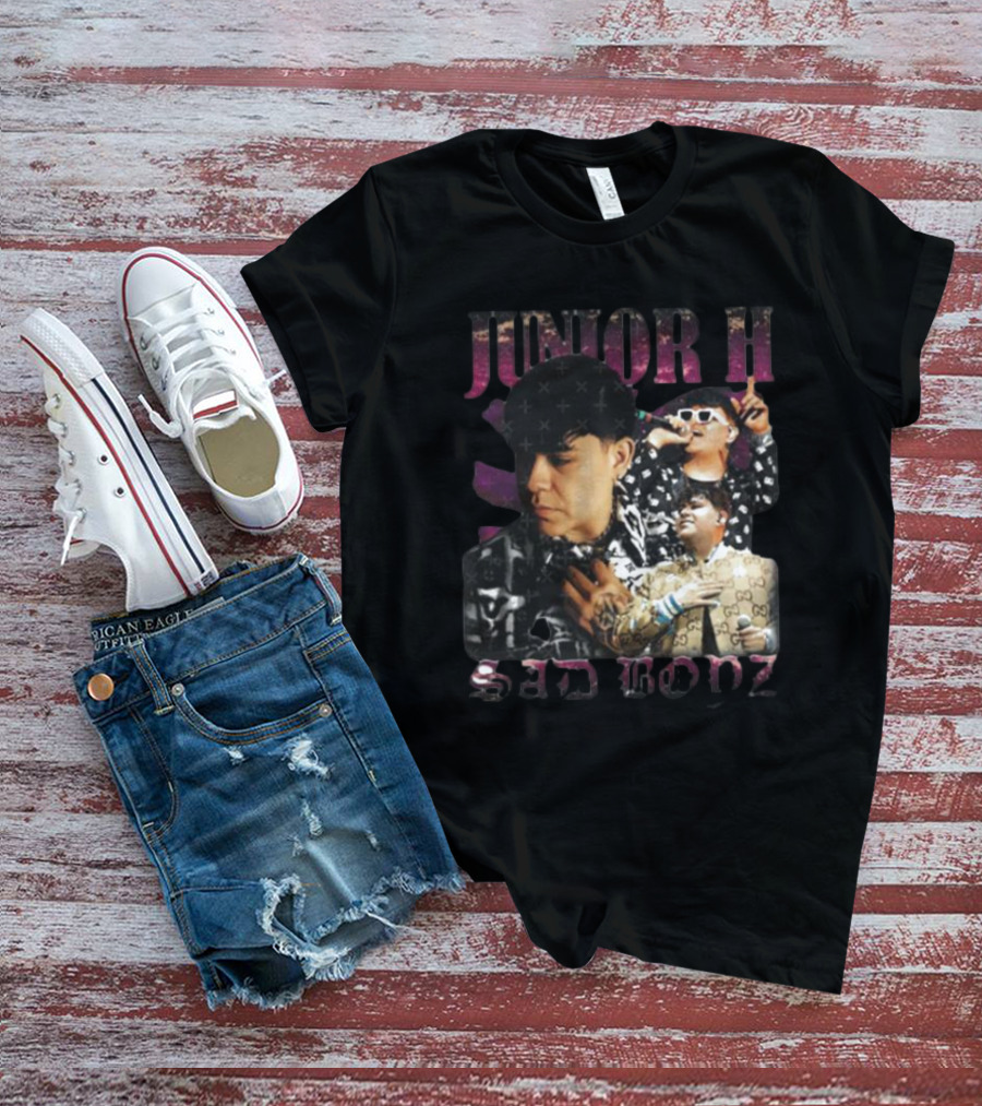 Junior H Sad Boyz Album Cover T-Shirt