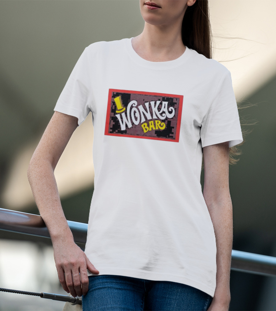 Wonka Bar Chocolate Logo Iconic T-Shirt