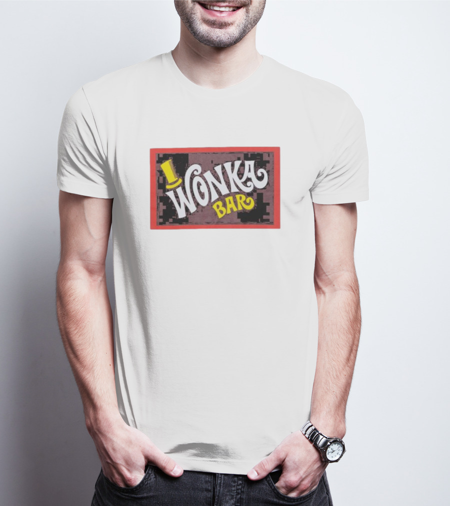 Wonka Bar Chocolate Logo Iconic T-Shirt