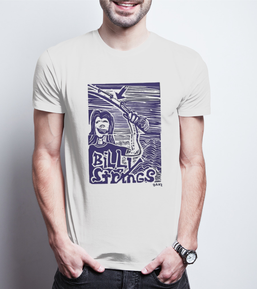 Billy Strings Barnes Retro Psychedelic T-Shirt