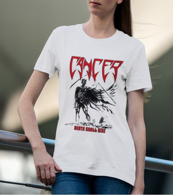 Cancer Death Shall Rise Dark Angel T-Shirt