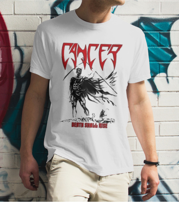Cancer Death Shall Rise Dark Angel T-Shirt