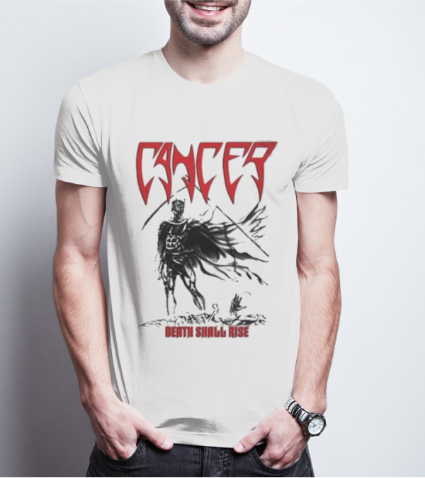 Cancer Death Shall Rise Dark Angel T-Shirt