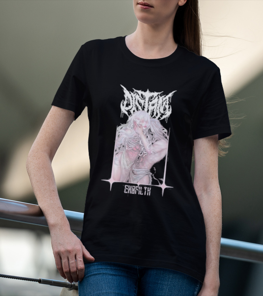 DISTANT EXOFILTH Mythical Creature Aesthetic T-Shirt