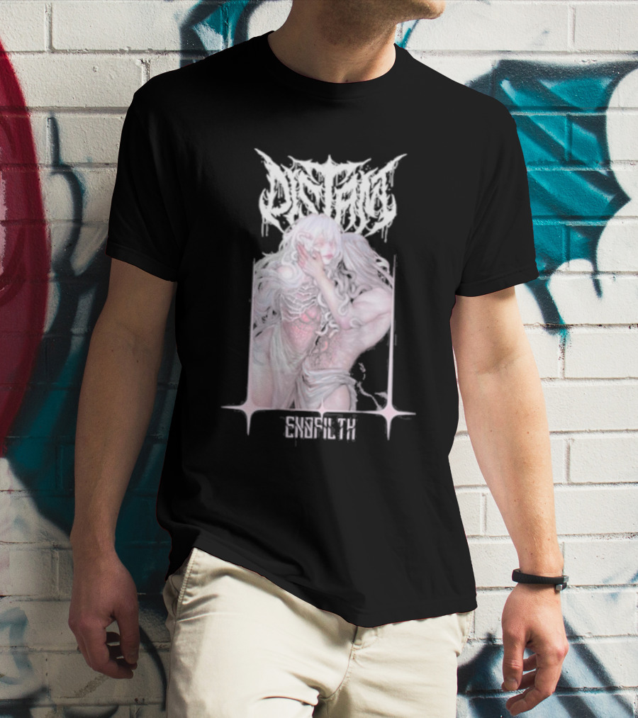 DISTANT EXOFILTH Mythical Creature Aesthetic T-Shirt