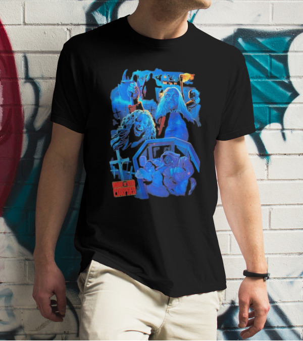 House Of 1000 Corpses Horror Villains And Terrifying Scenes Montage T-Shirt