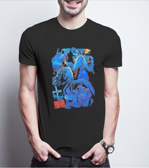 House Of 1000 Corpses Horror Villains And Terrifying Scenes Montage T-Shirt