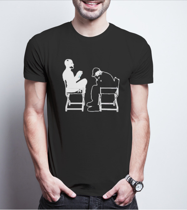 Mansionz Chairs White Outline T-Shirt