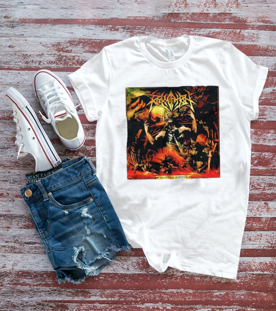 Revocation Existence Is Futile Skeleton Chaos T-Shirt