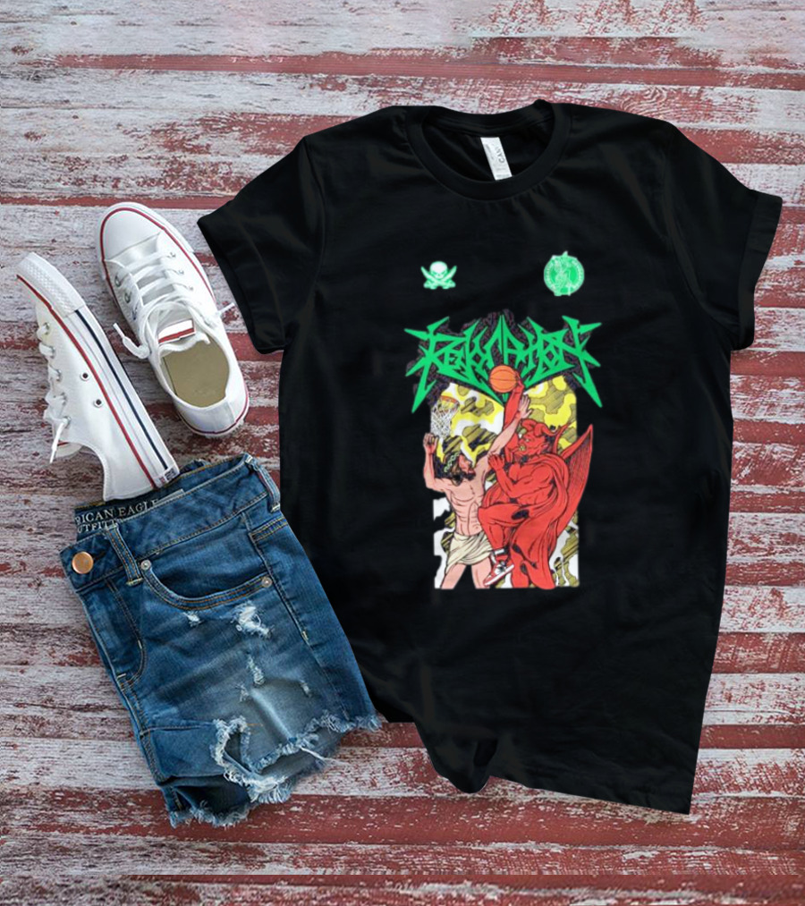 Revocation Godforsaken Demon Basketball Showdown T-Shirt