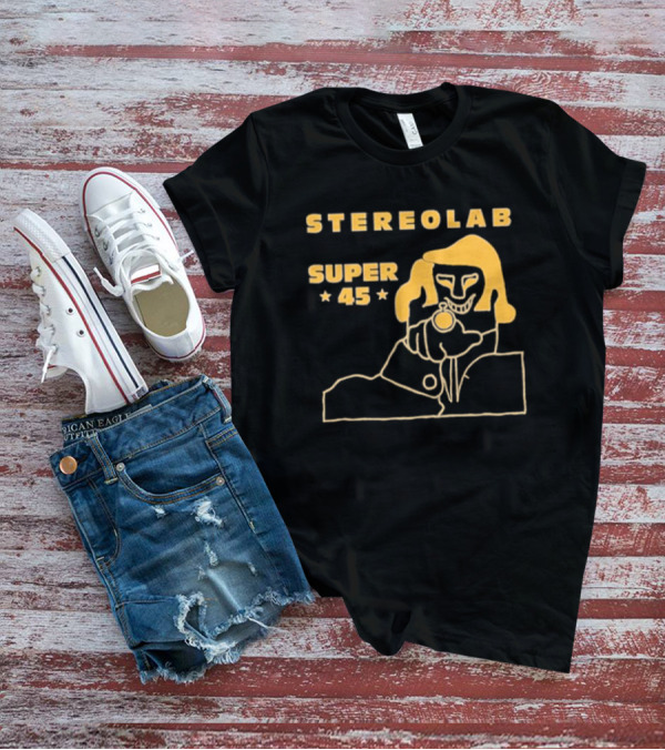 Stereolab Super 45 Retro Style Vintage T-Shirt