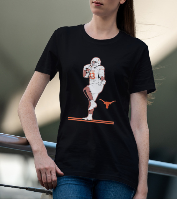 Texas Football Longhorns T'vondre Sweat Pose T-Shirt