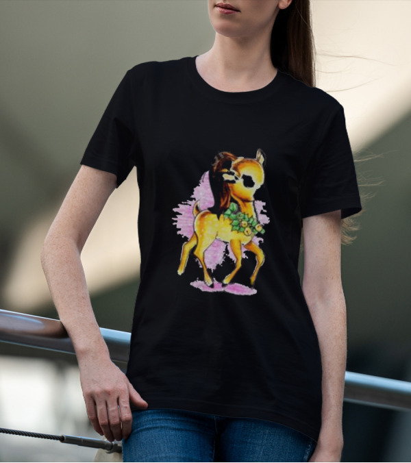 Ariana Grande Christmas And Chill Christmas Deer T-Shirt