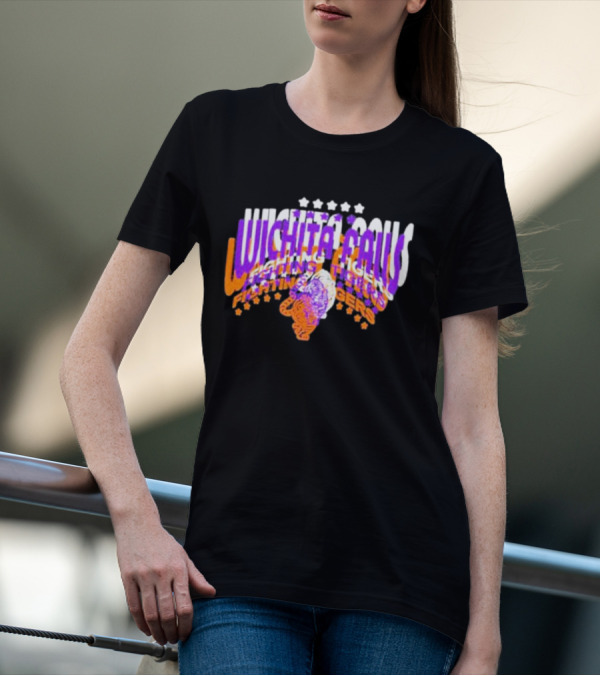 Rose Tylers Wichita Falls Fighting Tigers Stars T-Shirt