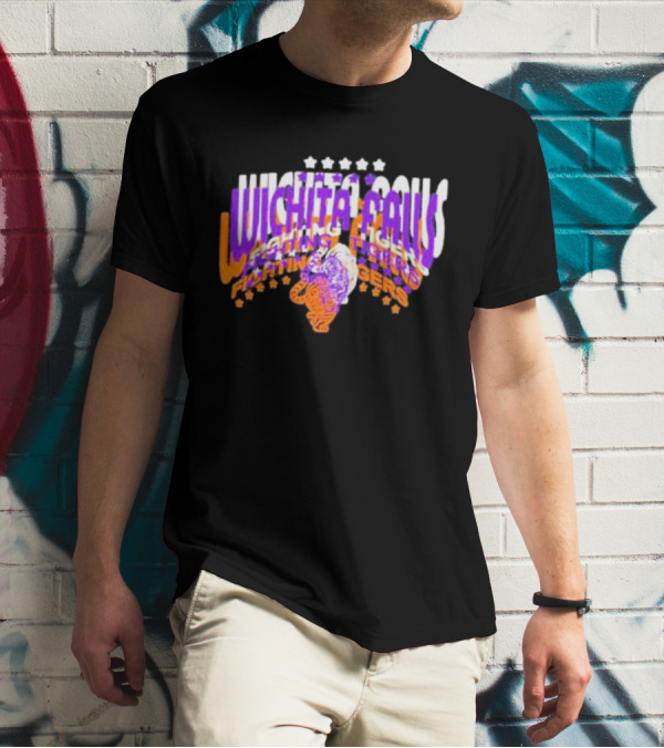 Rose Tylers Wichita Falls Fighting Tigers Stars T-Shirt