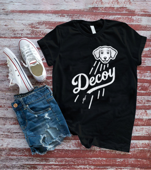 Decoy Rotowear Dog Head With Rays T-Shirt