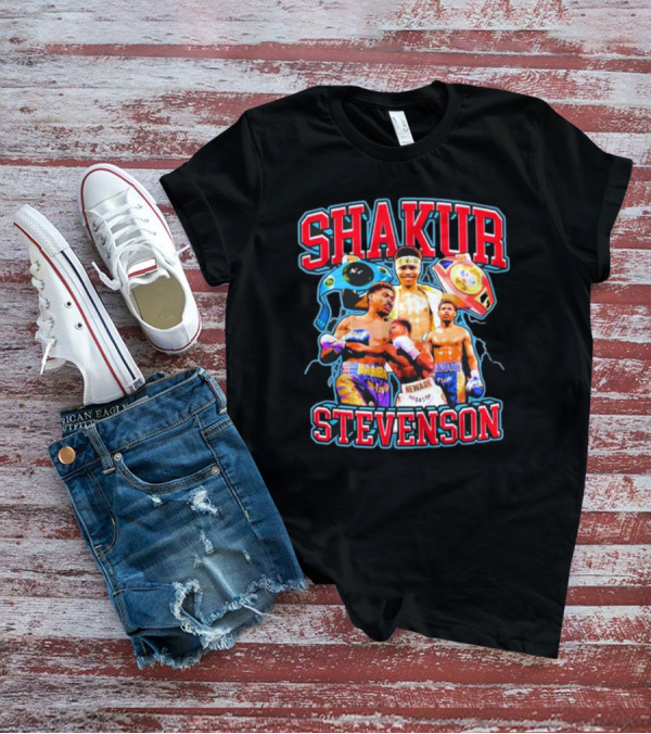 Shakur Stevenson Newark Champ Boxing Legends T-Shirt