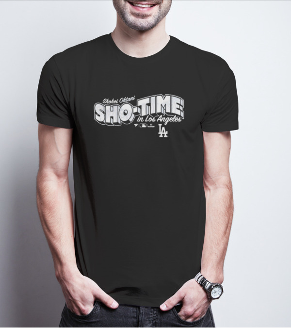 Shohei Ohtani Sho-Time In Los Angeles LA Dodgers T-Shirt
