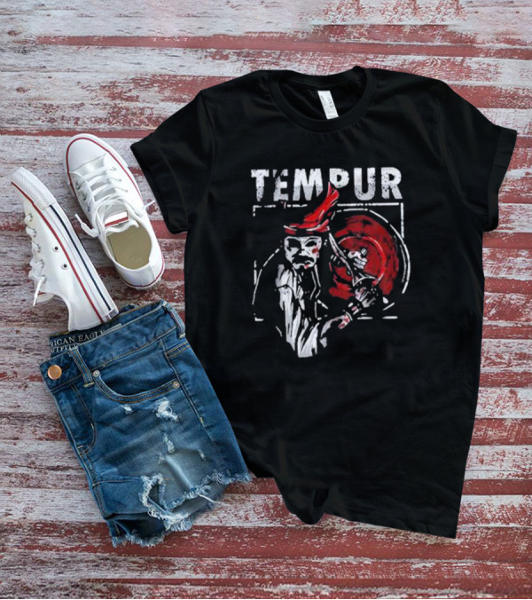 Tempur Tanah Melayu Warrior Axe And Shield T-Shirt