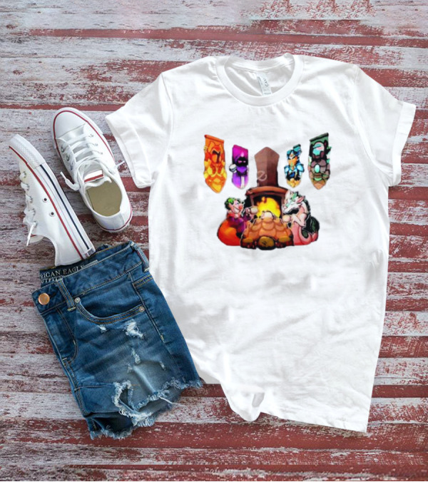 Terraria Banners Campfire Cozy Gaming Session T-Shirt