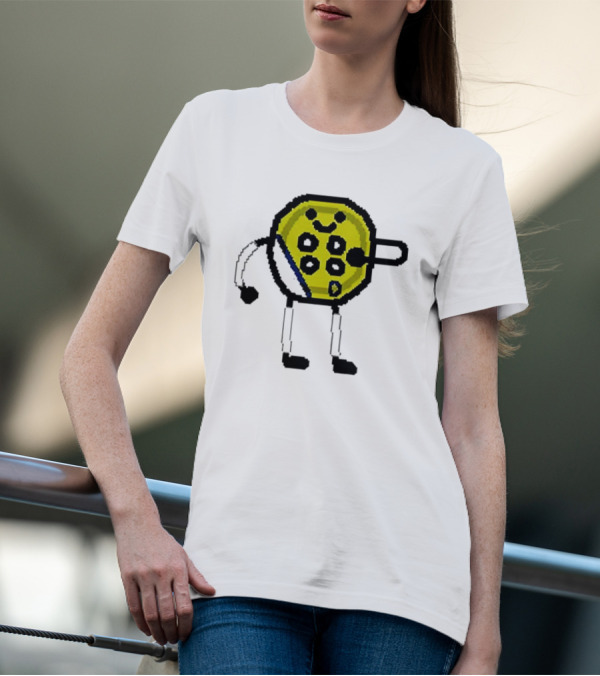 Tyrese Hali-Button Pixel Art Character T-Shirt