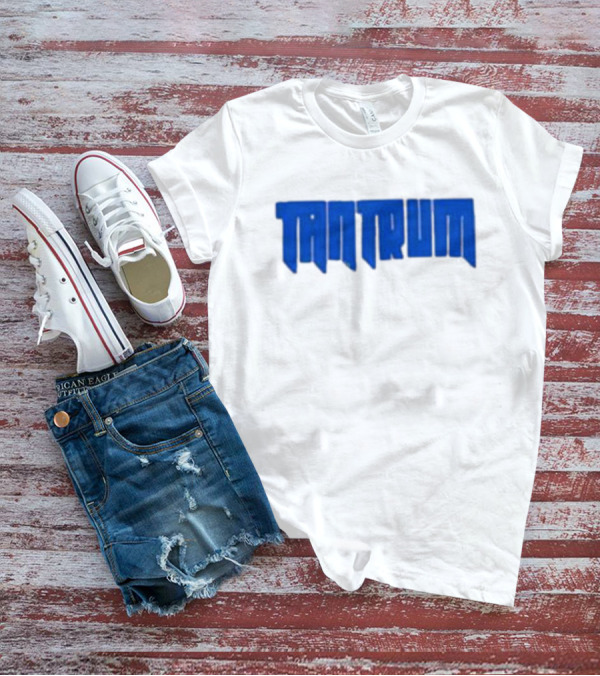 Waterparks Tantrum Blue Lettering T-Shirt