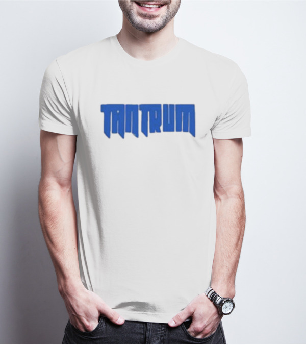 Waterparks Tantrum Blue Lettering T-Shirt