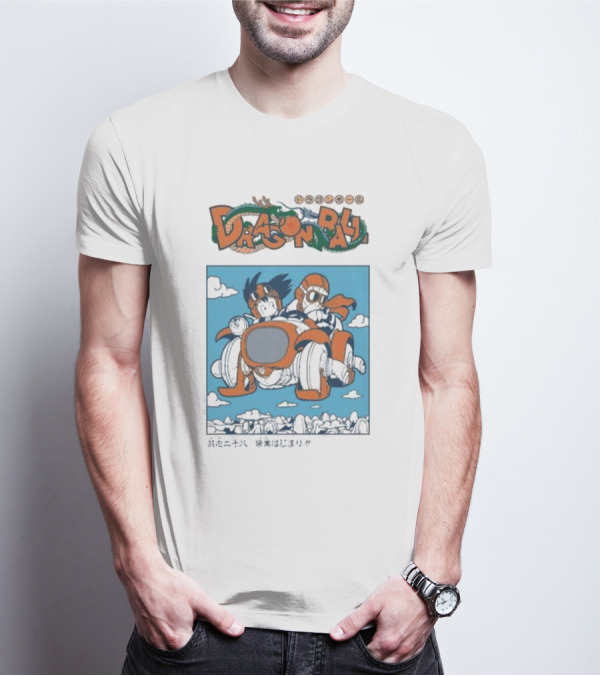 Dragon Ball Adventure Bike Journey T-Shirt