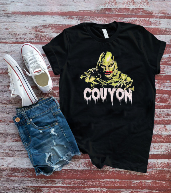 Couyon Cajun Monster From The Deep Swamp Creature T-Shirt