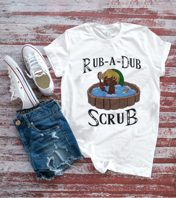 Rub-A-Dub Scrub Deku Tree Bath With Rubber Duck T-Shirt