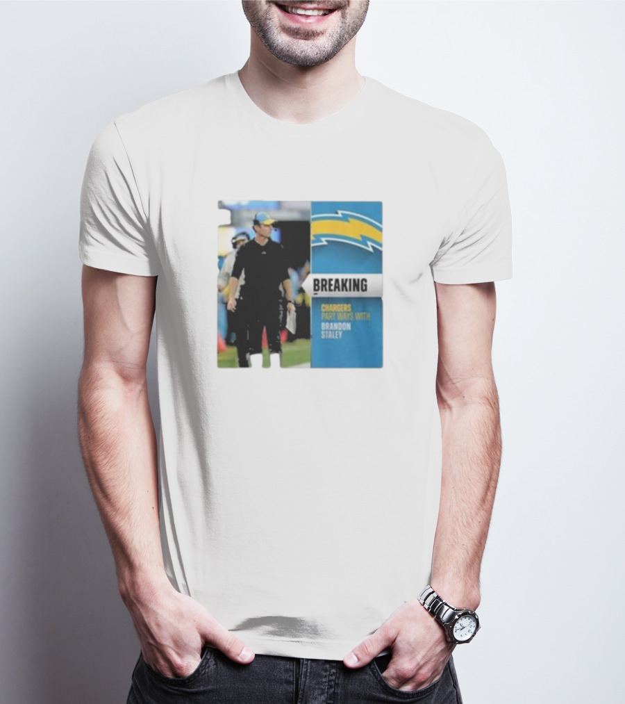 Breaking Chargers Part Ways With Brandon Staley T-Shirt