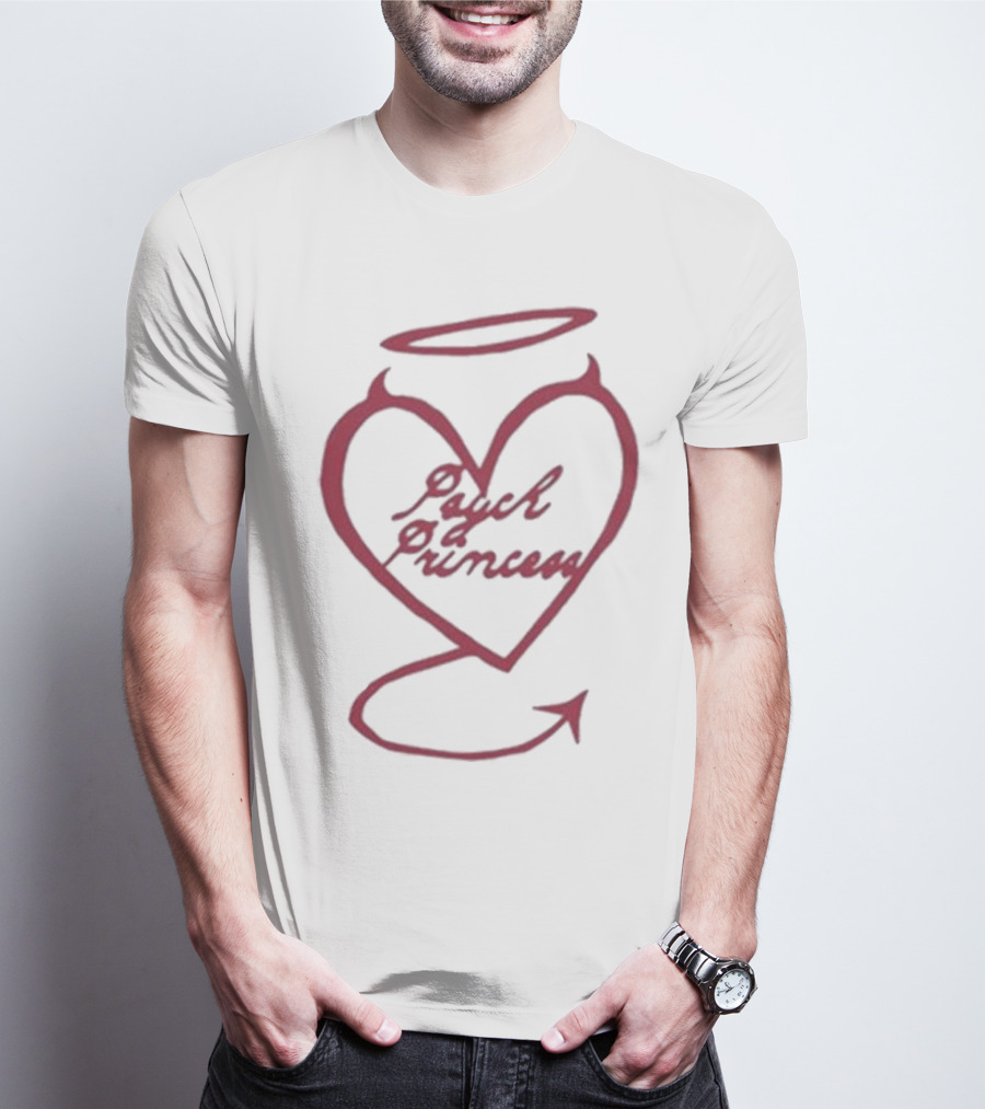 Quality Killer Sweet Thang Psych Princess Devil Heart Halo T-Shirt