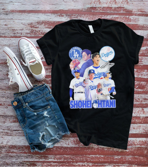 Los Angeles Dodgers Shohei Ohtani Dodger Stadium Arrival T-Shirt