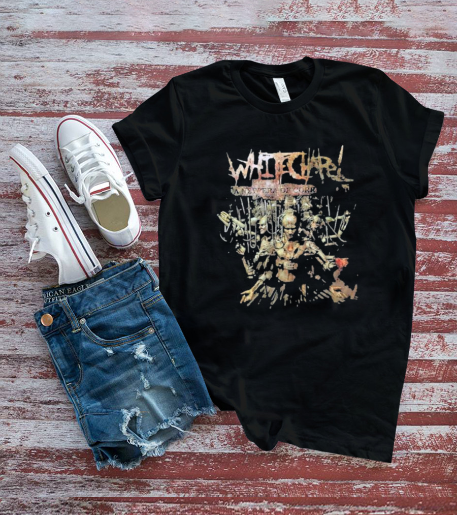 Whitechapel A New Era Of Corruption Mechanical Dystopia T-Shirt