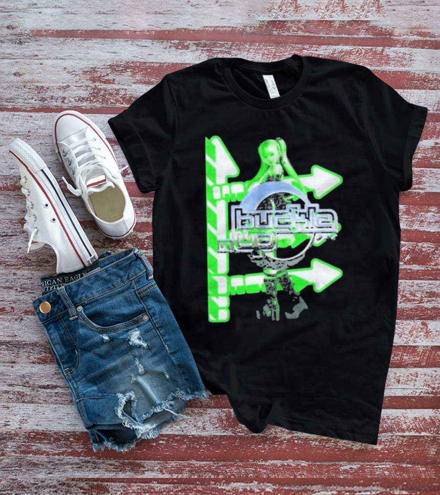 Buckle On Up Quality Spx6900 Green Arrows T-Shirt