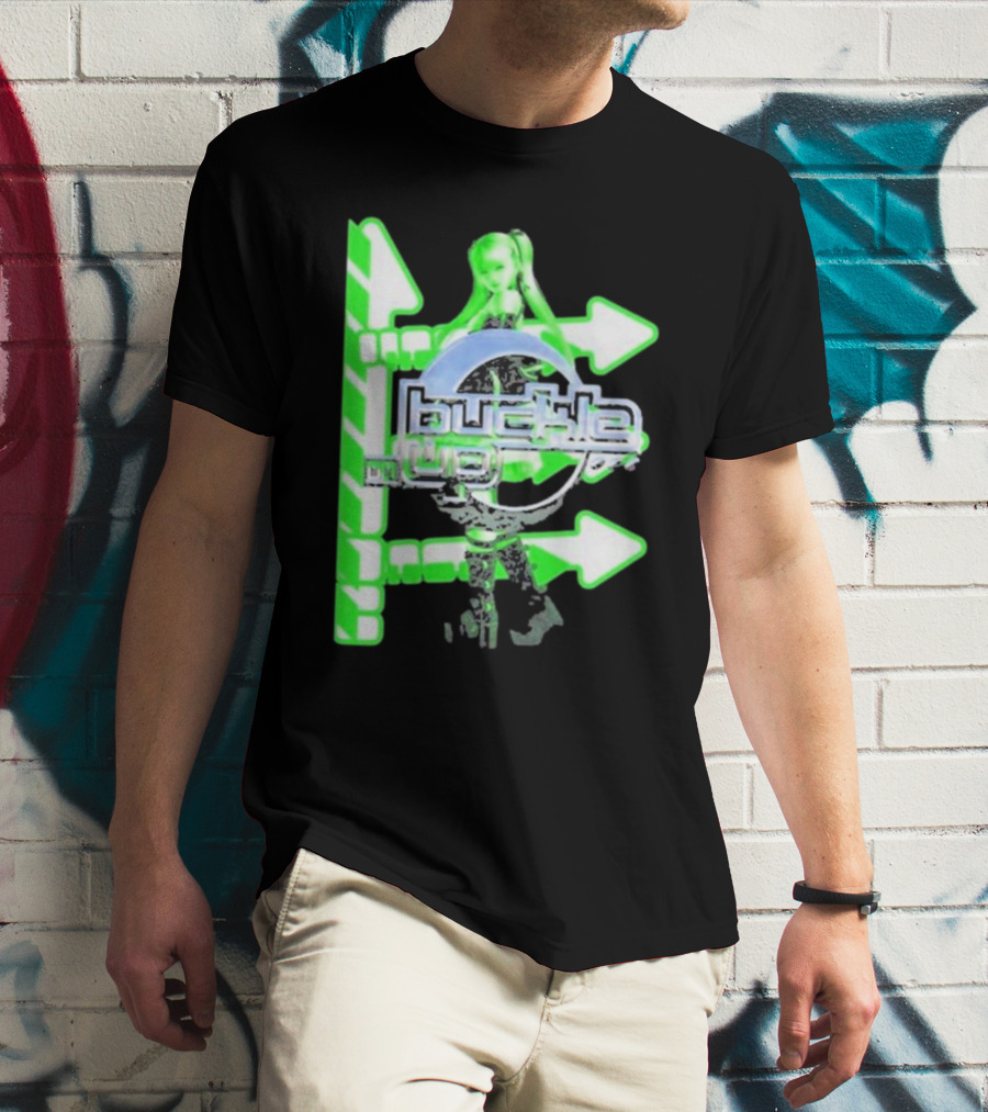 Buckle On Up Quality Spx6900 Green Arrows T-Shirt