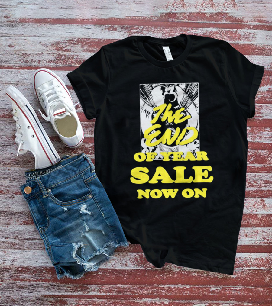 The End Of Year Sale Now On Comic Style Pop Art Explosion T-Shirt