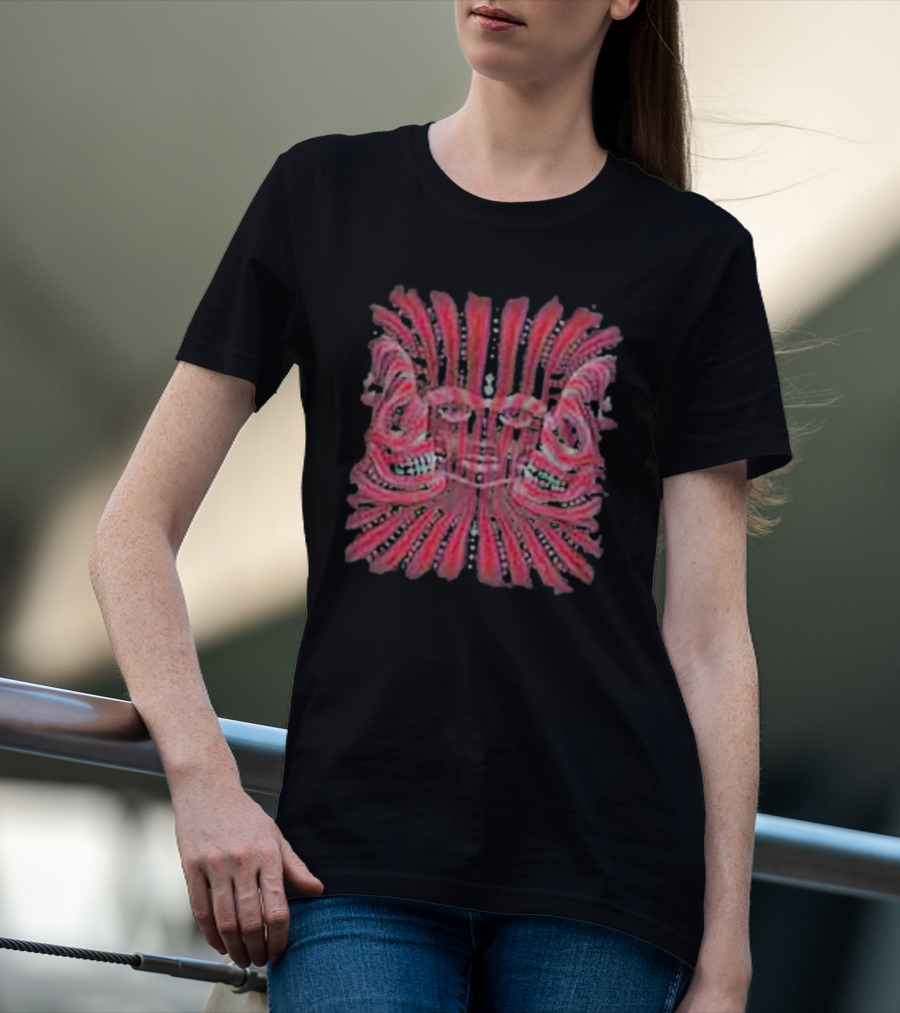 Tool Three Red Faces Psychedelic Band T-Shirt
