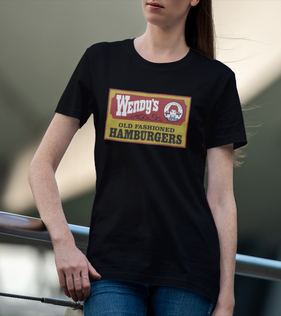 Wendy's Old Fashioned Hamburgers Quality Is Our Recipe T-Shirt