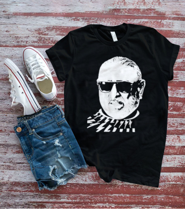 Serghei Mizil Iconic Graphic Black Sunglasses T-Shirt