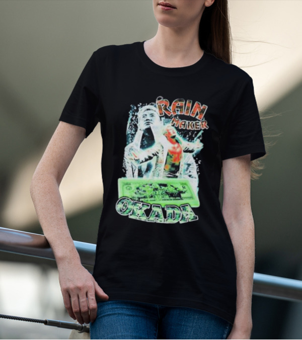 Rainmaker Kazuchika Okada Silvamore Dollar Bill T-Shirt
